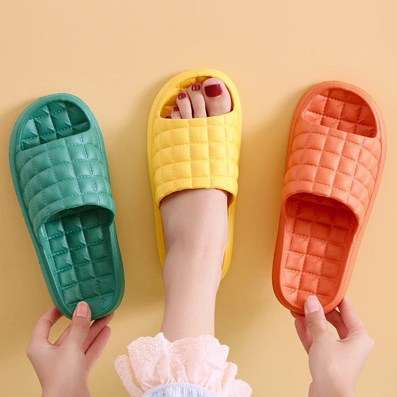 Couple Summer Non-Slip Bathroom Slippers
