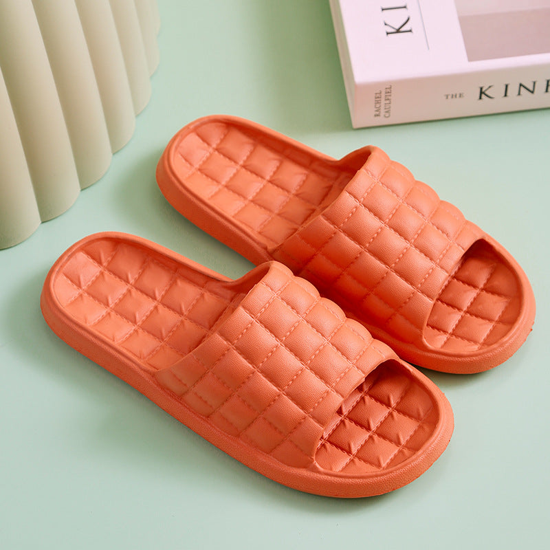 Couple Summer Non-Slip Bathroom Slippers