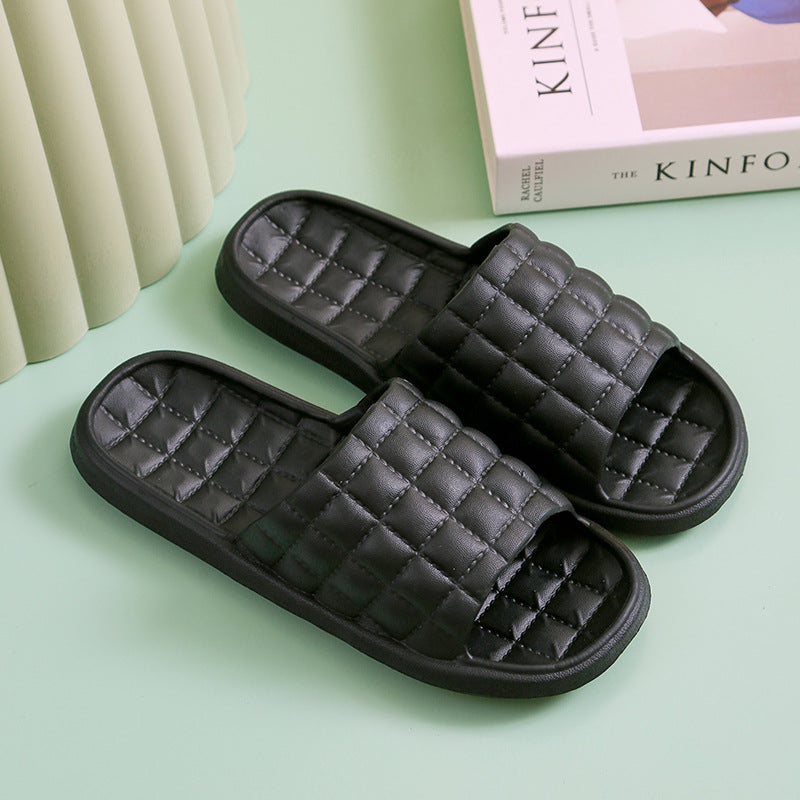 Couple Summer Non-Slip Bathroom Slippers