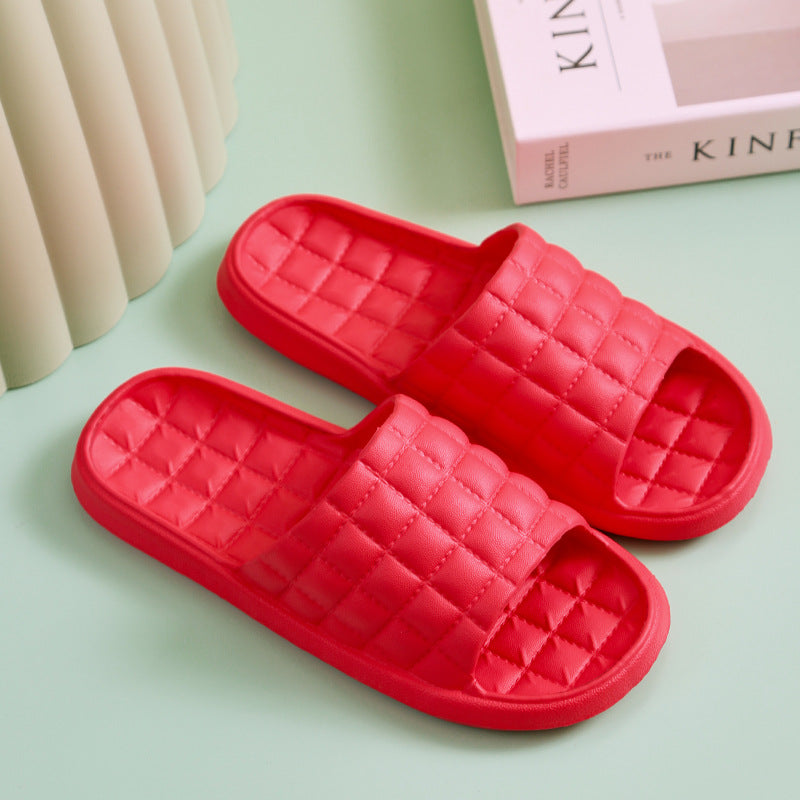 Couple Summer Non-Slip Bathroom Slippers