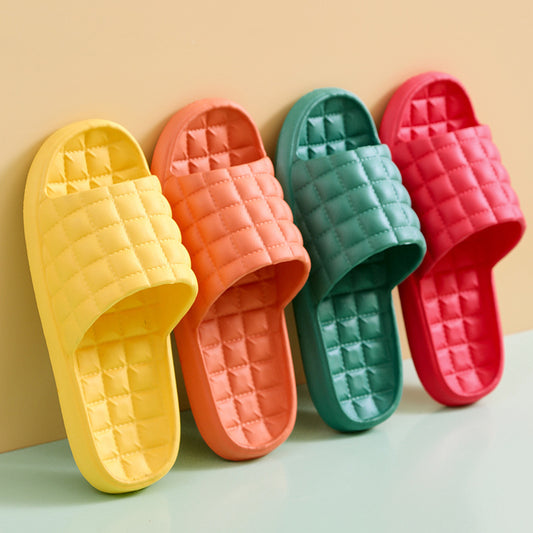 Couple Summer Non-Slip Bathroom Slippers